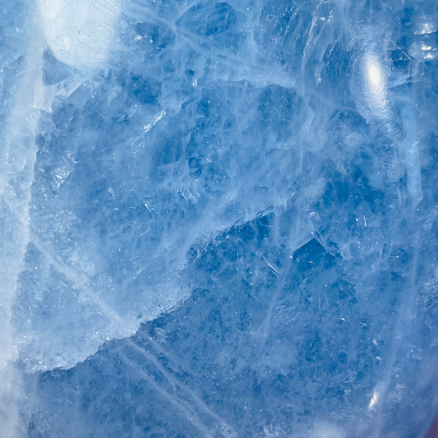 Blue Calcite Medium Freeform