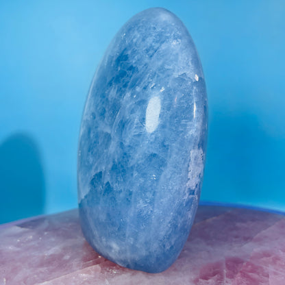 Blue Calcite Medium Freeform