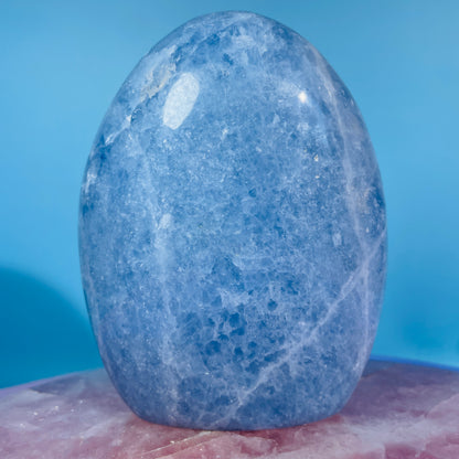 Blue Calcite Medium Freeform