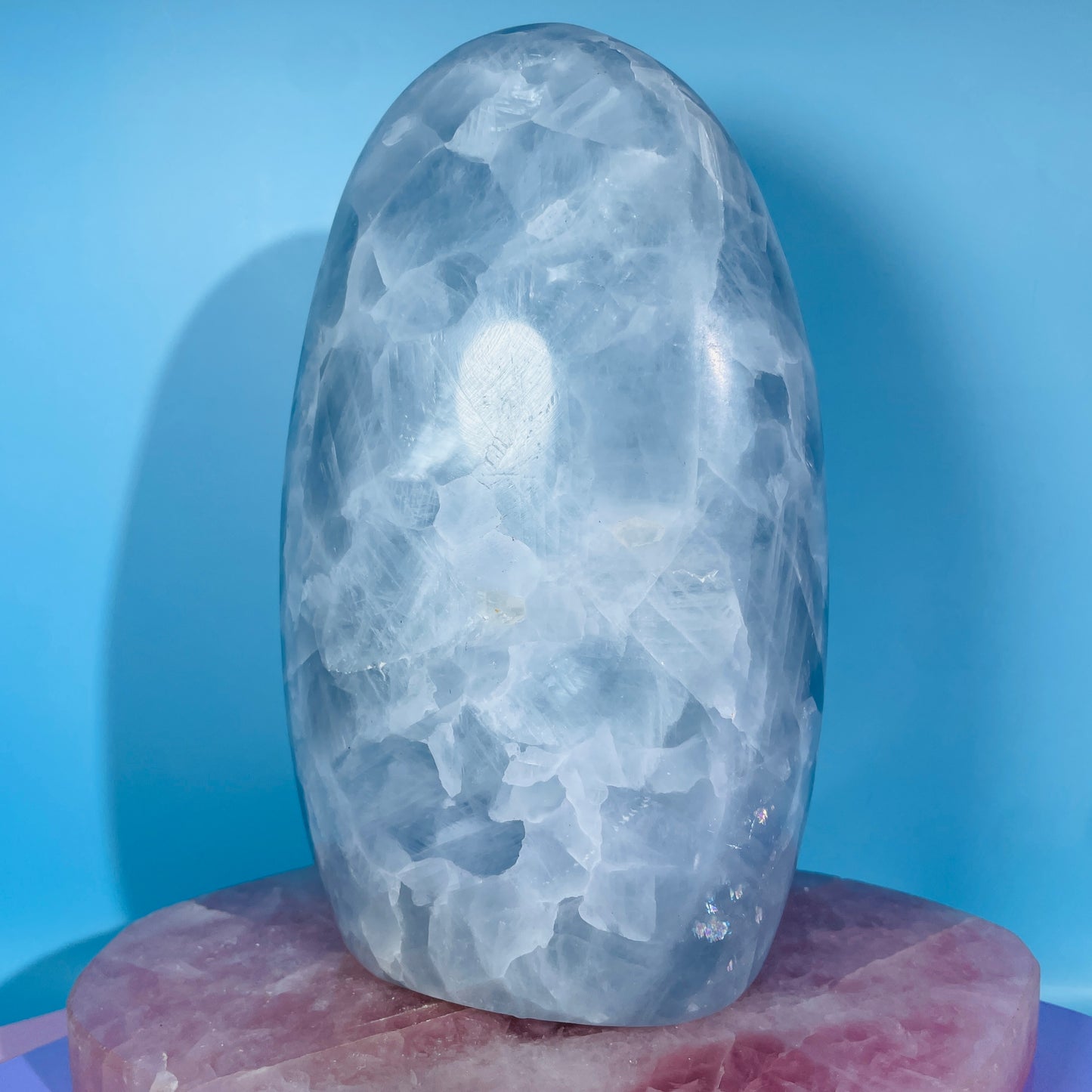 Blue Calcite Large Freeform