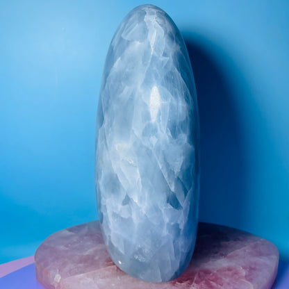 Blue Calcite Large Freeform