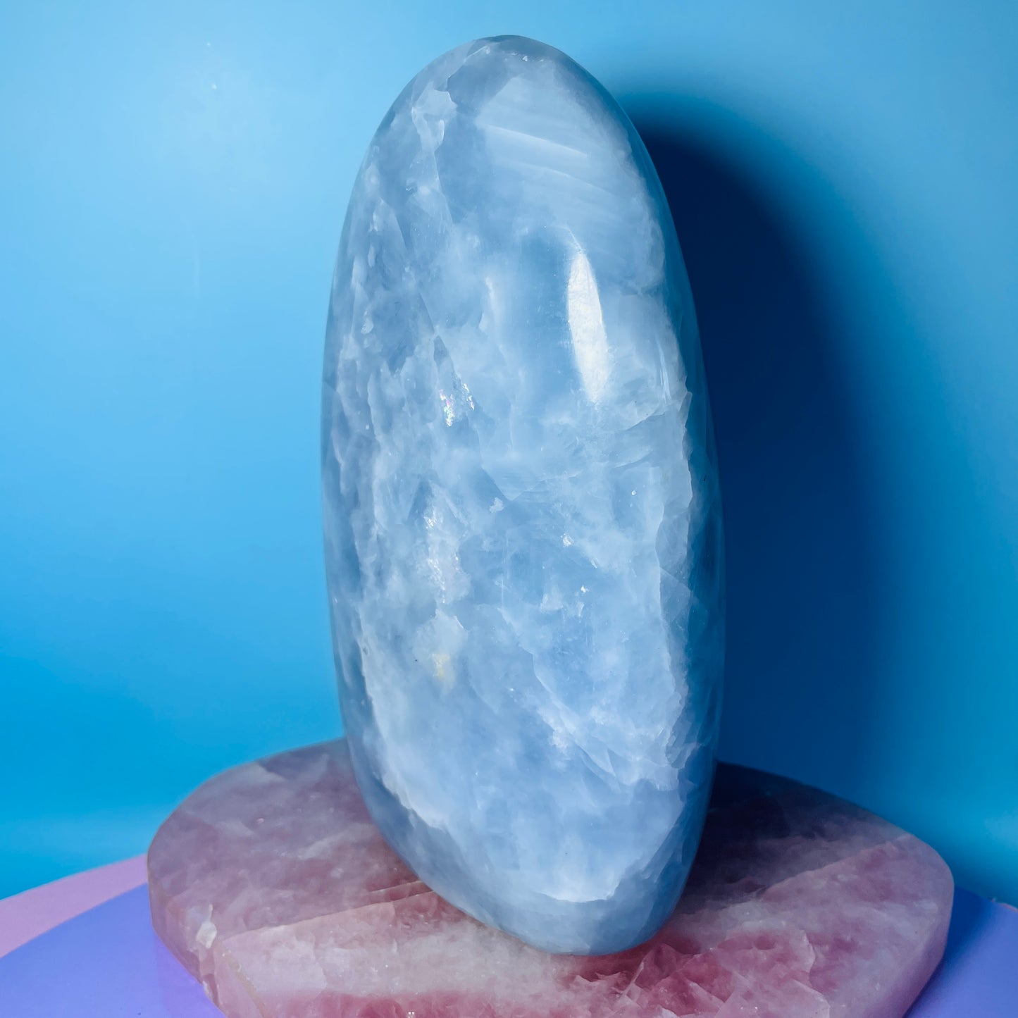 Blue Calcite Large Freeform
