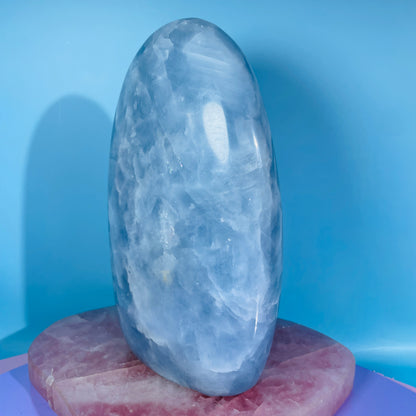 Blue Calcite Large Freeform