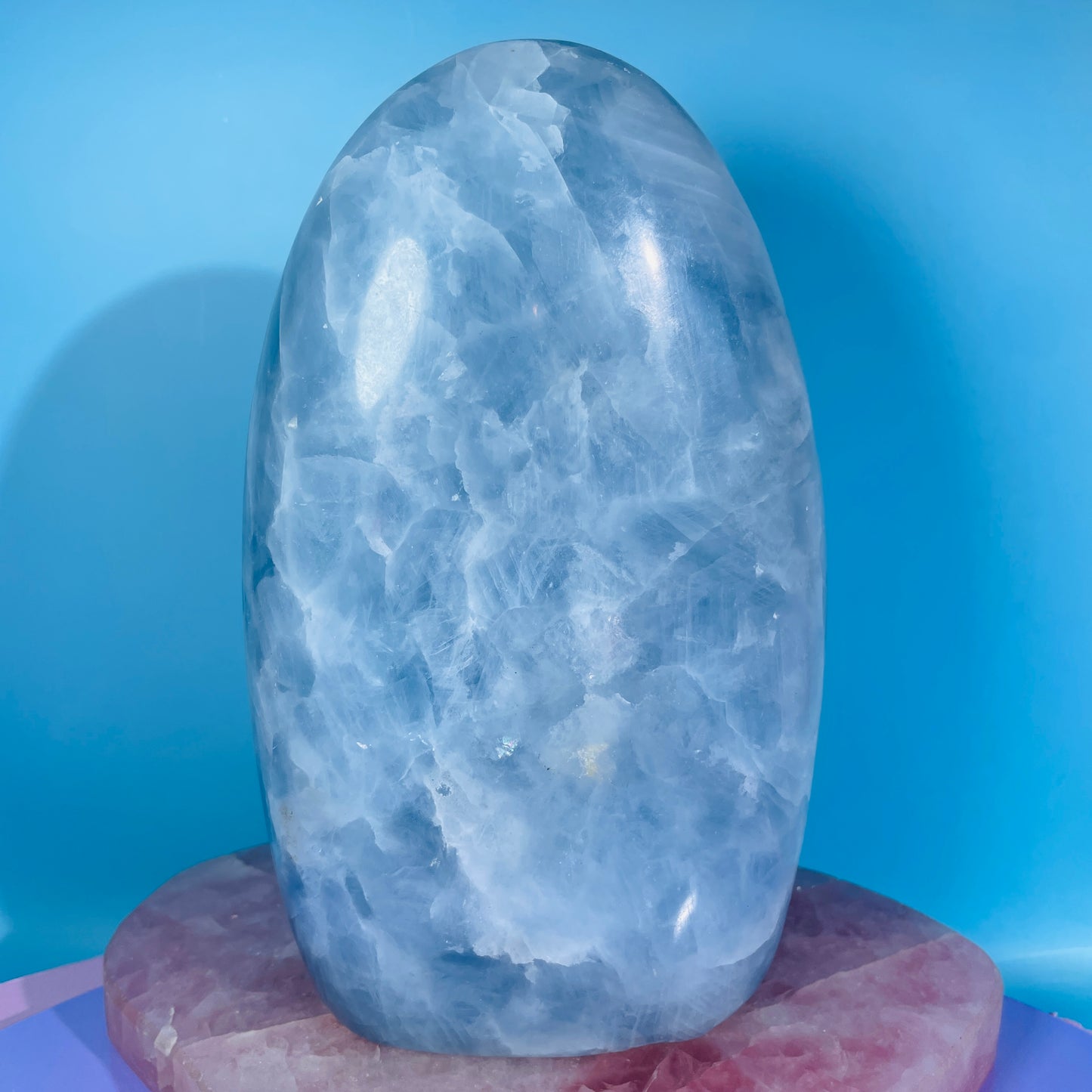 Blue Calcite Large Freeform