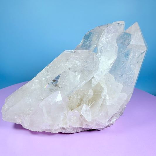 Clear Quartz Large Cluster