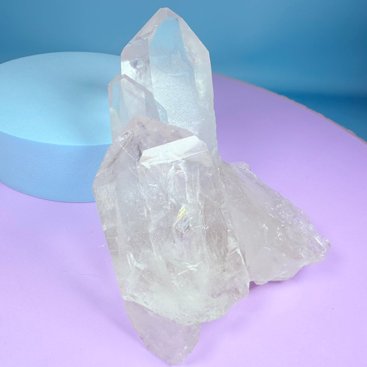 Clear Quartz Medium Cluster