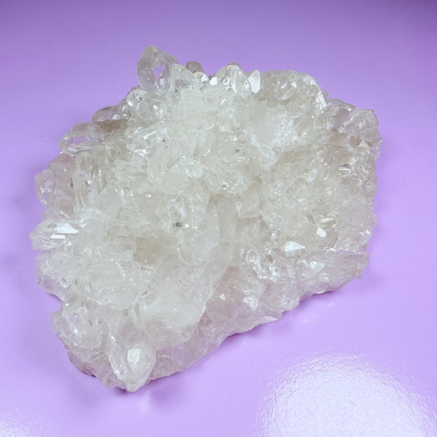 Clear Quartz Medium Cluster (Video)