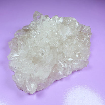 Clear Quartz Medium Cluster (Video)