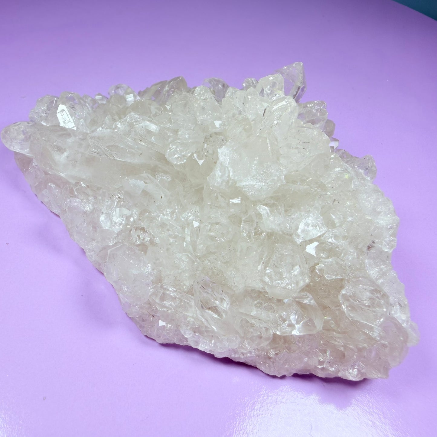 Clear Quartz Medium Cluster (Video)