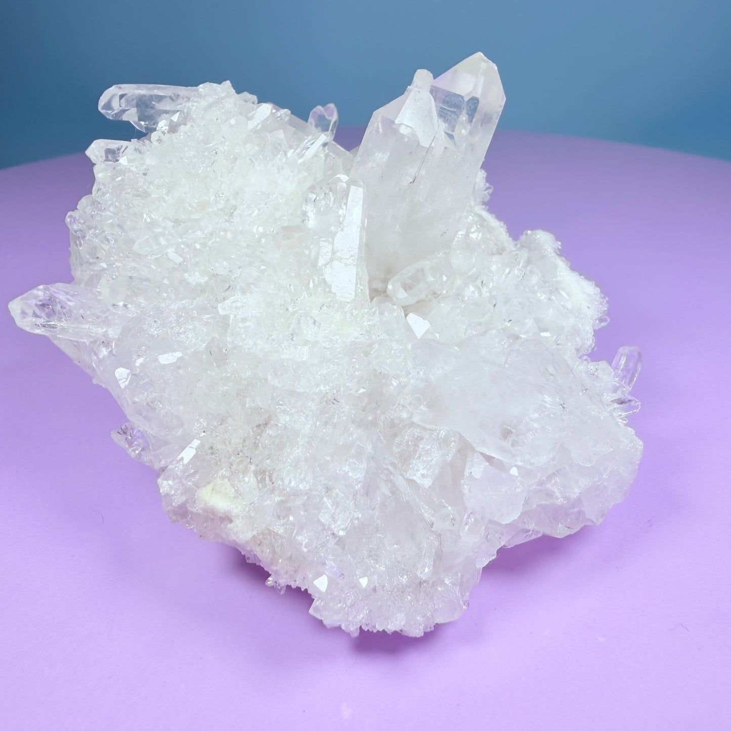 Clear Quartz Medium Cluster (Video)