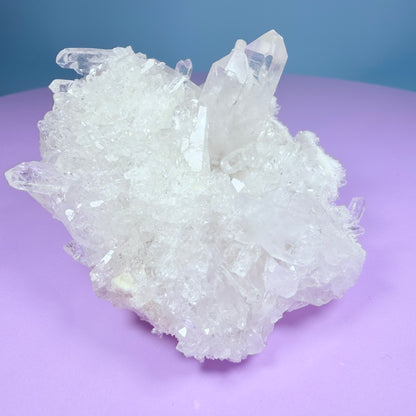 Clear Quartz Medium Cluster (Video)