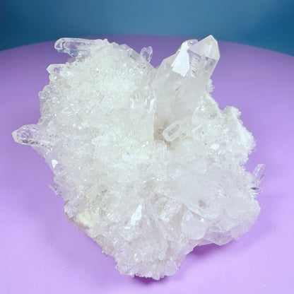 Clear Quartz Medium Cluster (Video)