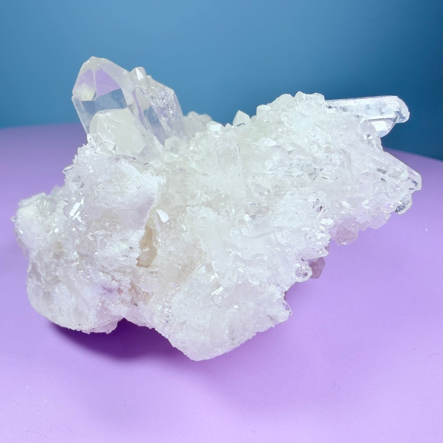 Clear Quartz Medium Cluster (Video)