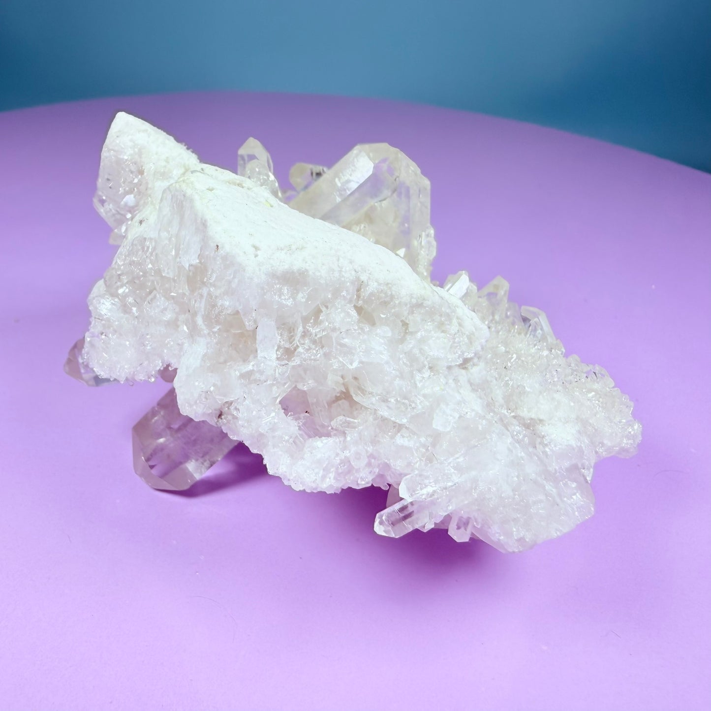 Clear Quartz Medium Cluster (Video)