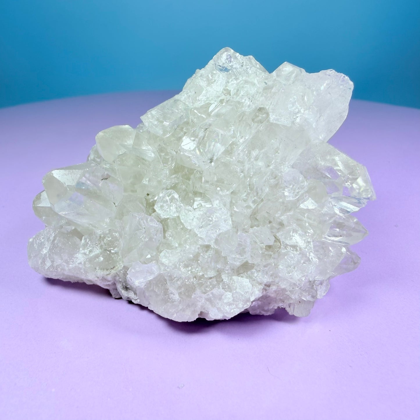 Clear Quartz Small Cluster (Video)