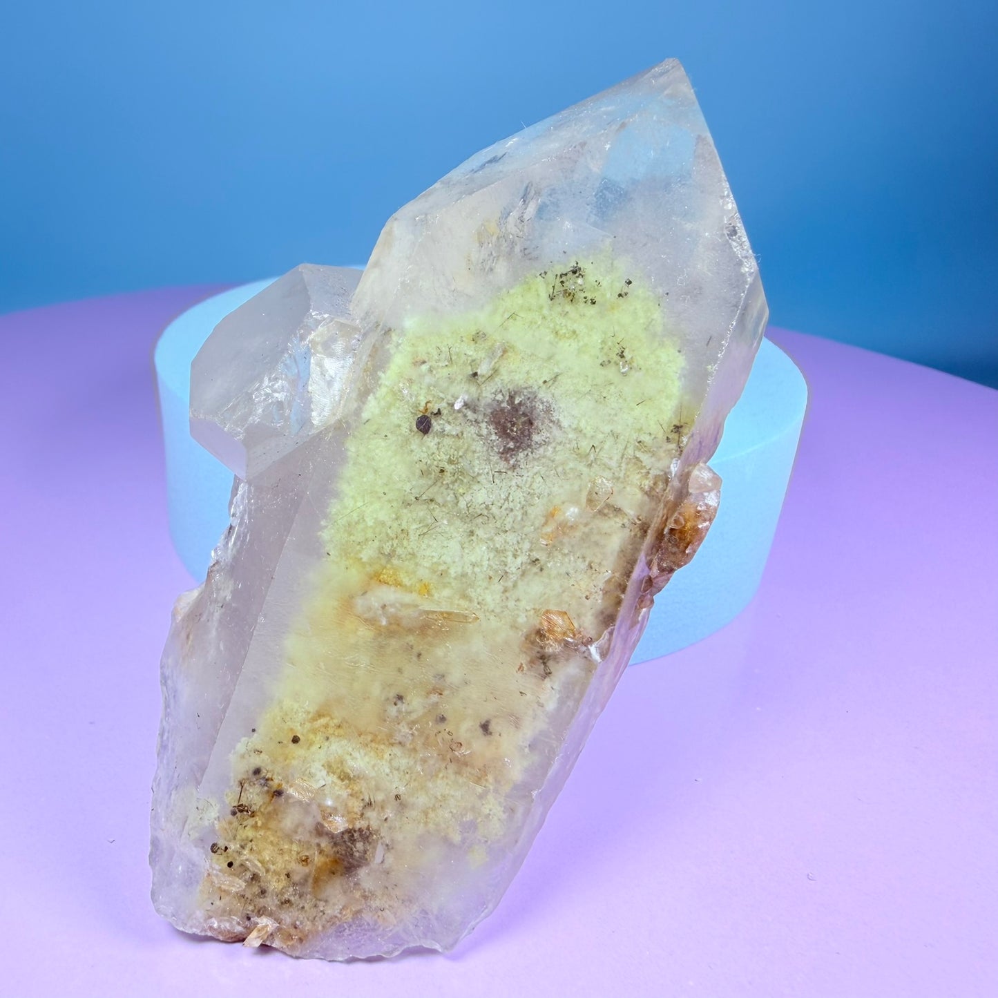 Sulfite Garden Quartz Natural Point
