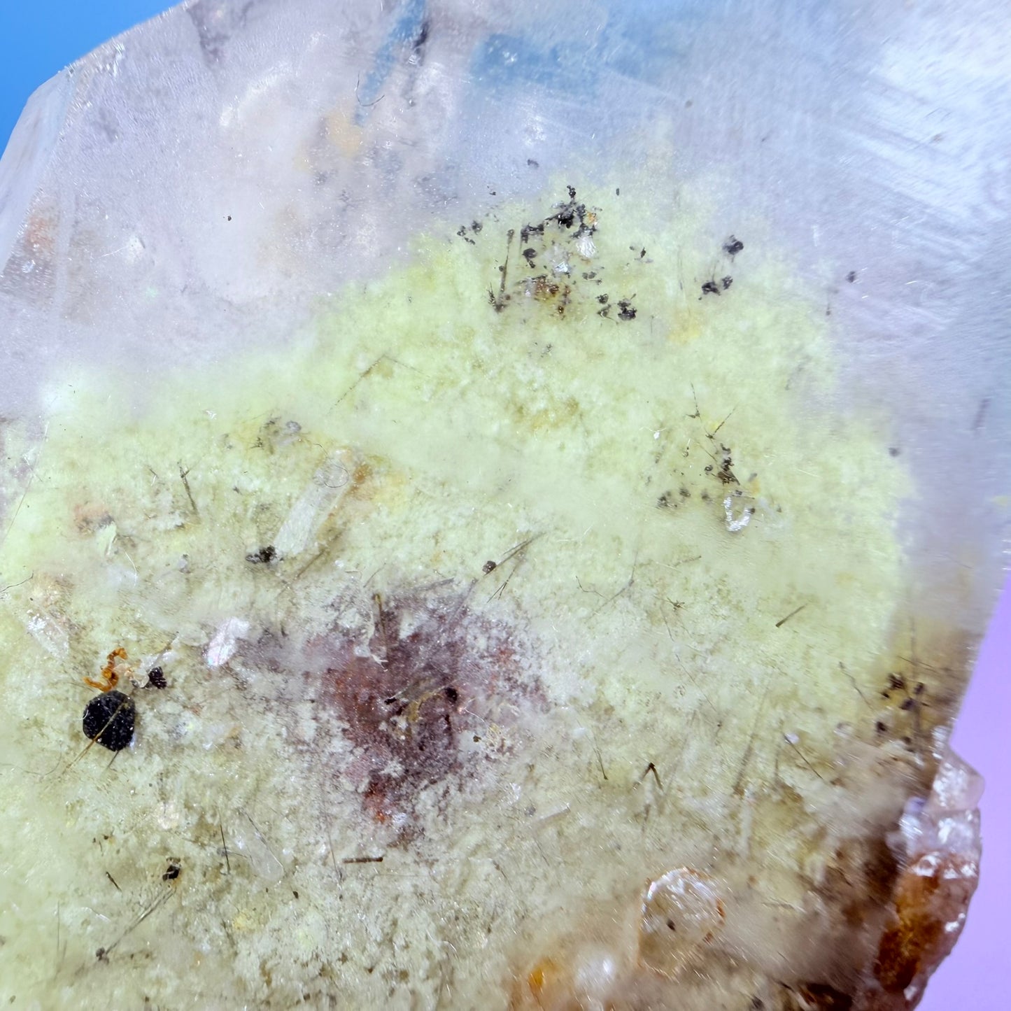 Sulfite Garden Quartz Natural Point