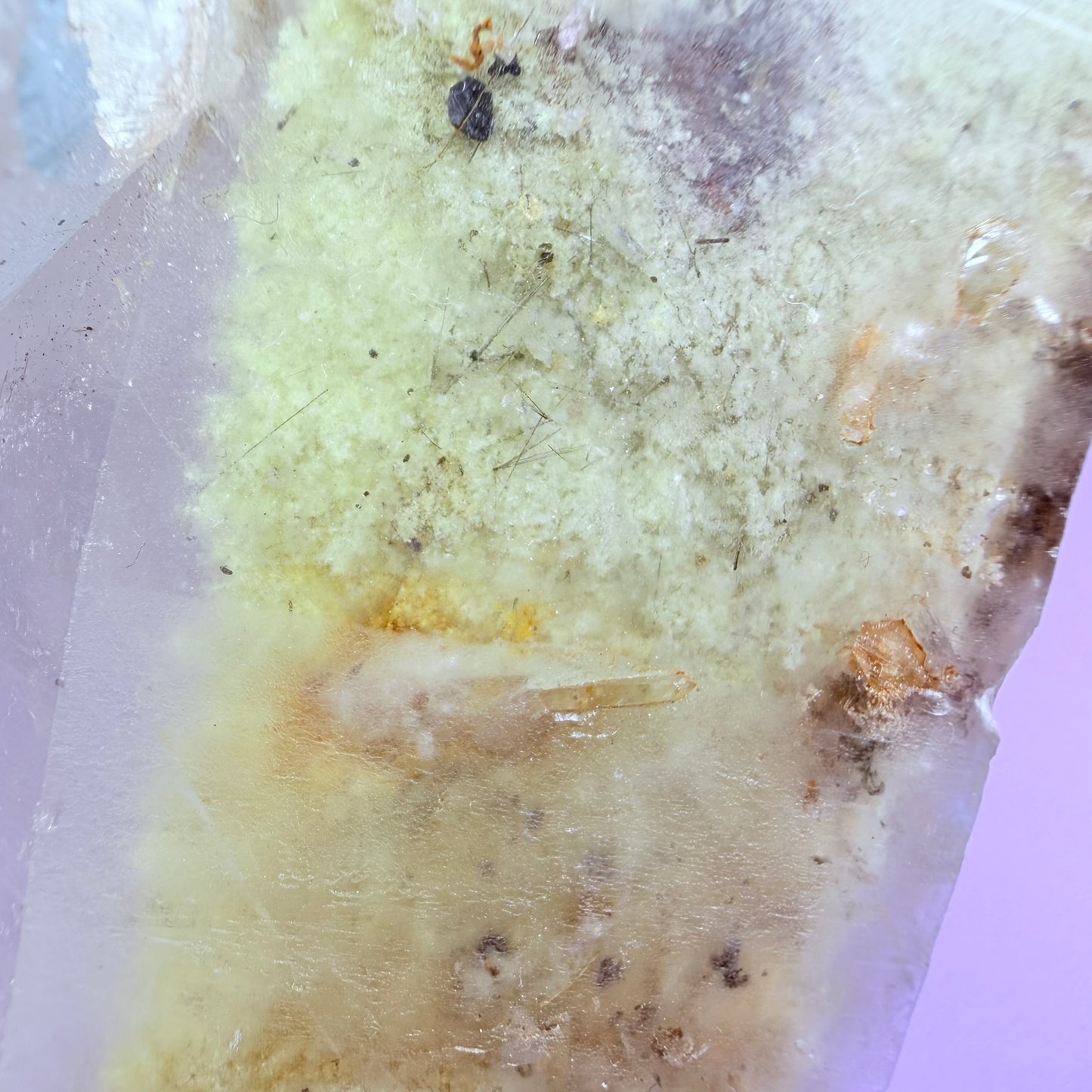 Sulfite Garden Quartz Natural Point