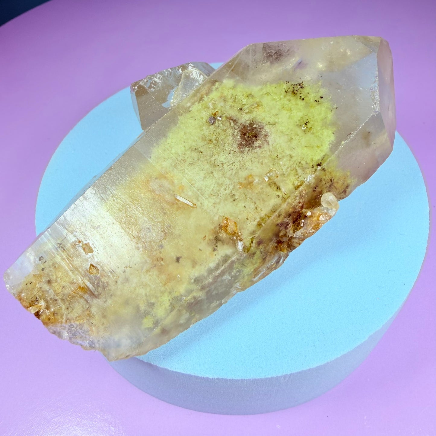 Sulfite Garden Quartz Natural Point