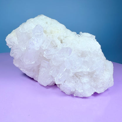 Clear Quartz Medium Cluster (Video)