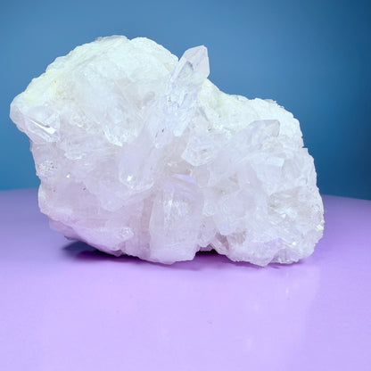 Clear Quartz Medium Cluster (Video)