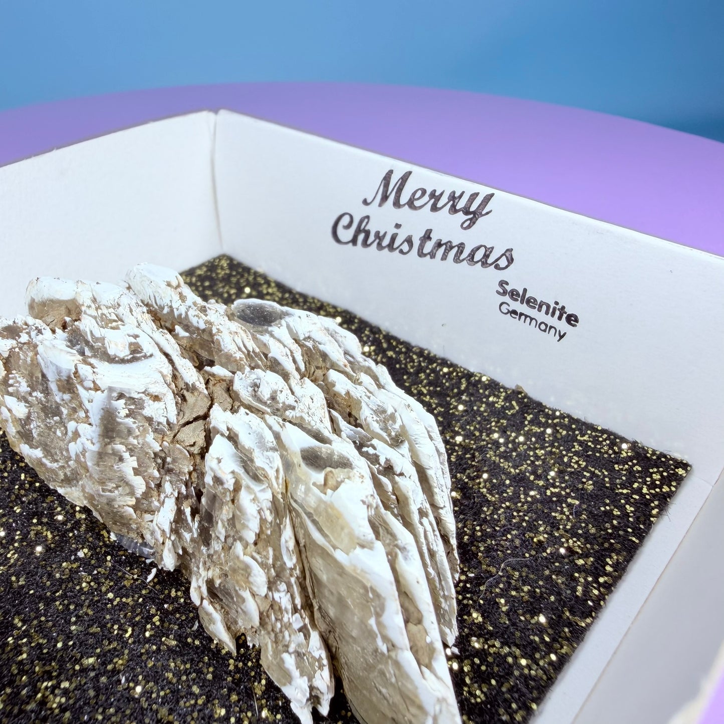 Rare Christmas Tree Selenite Specimen, Germany