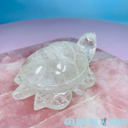 Citrine Sea Turtle Medium Carving (Video)