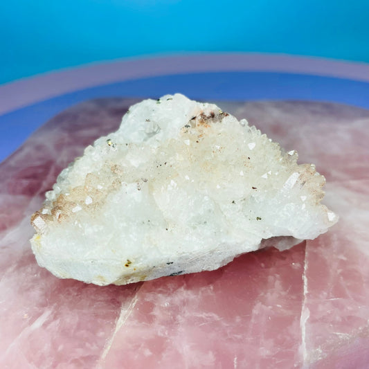 Red Quartz + Hematite Small Cluster Specimen