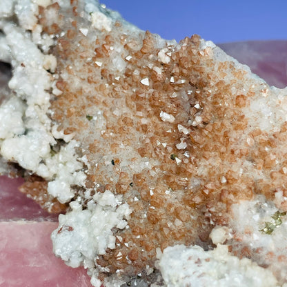 Red Quartz, Hematite, Pyrite + Dolomite Medium Cluster Specimen