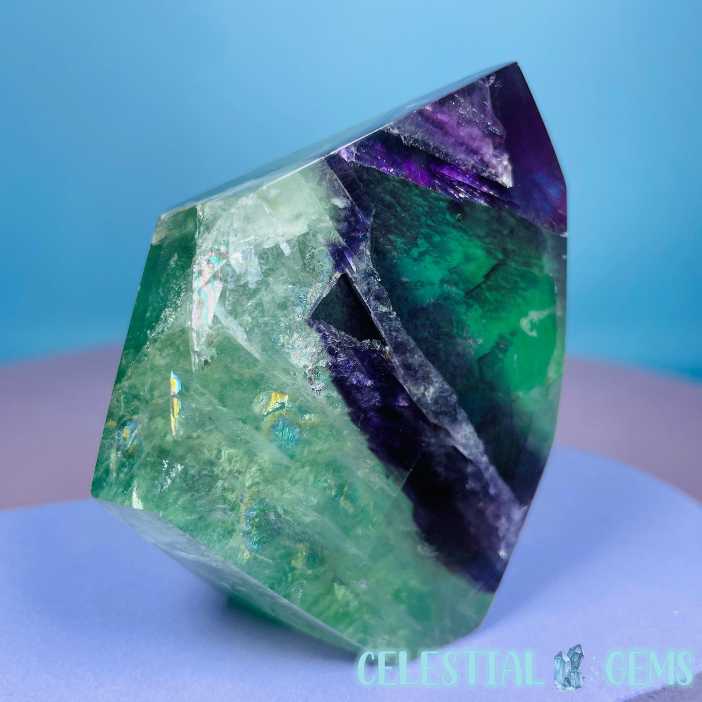 High Grade Fluorite Medium Freeform (Video)