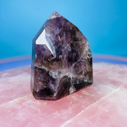 Super Seven Amethyst Small Tower