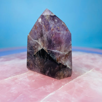 Super Seven Amethyst Small Tower
