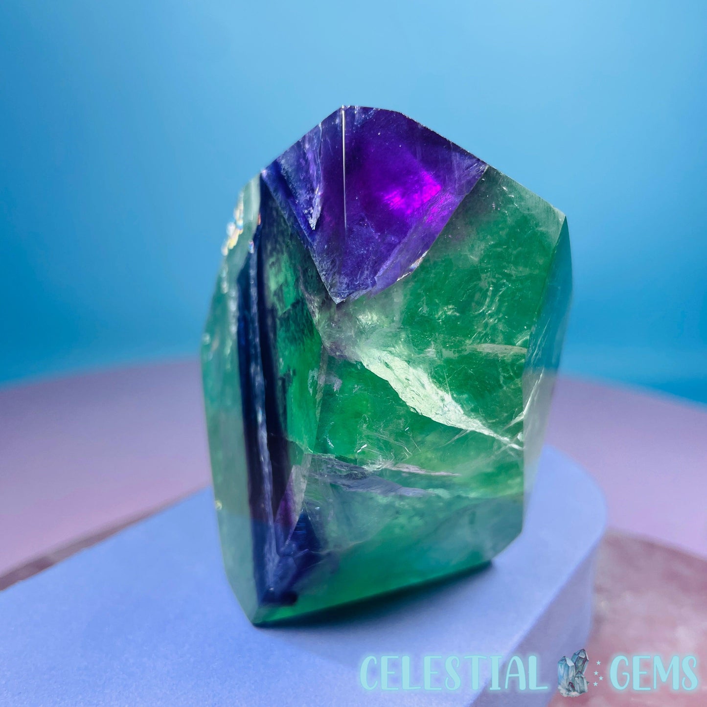 High Grade Fluorite Medium Freeform (Video)