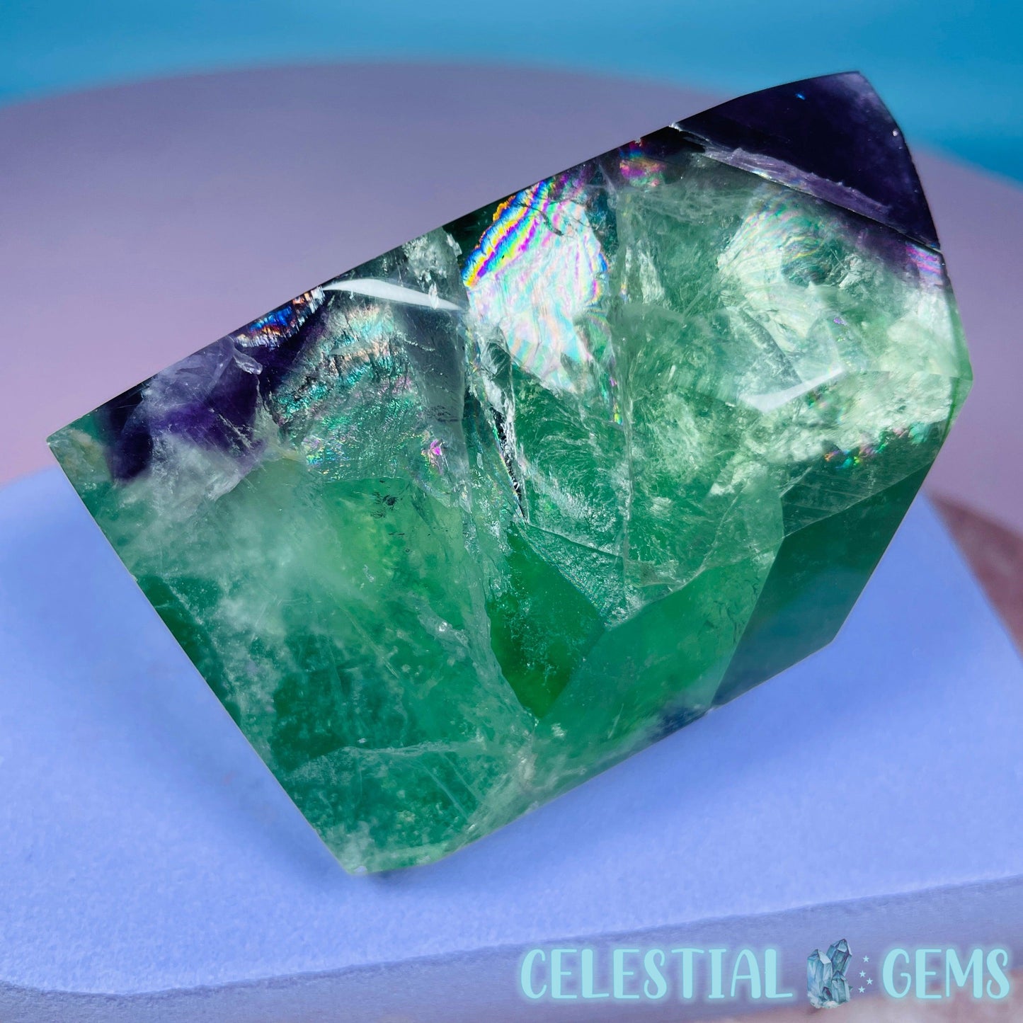 High Grade Fluorite Medium Freeform (Video)