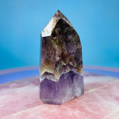 Super Seven Amethyst Small Tower