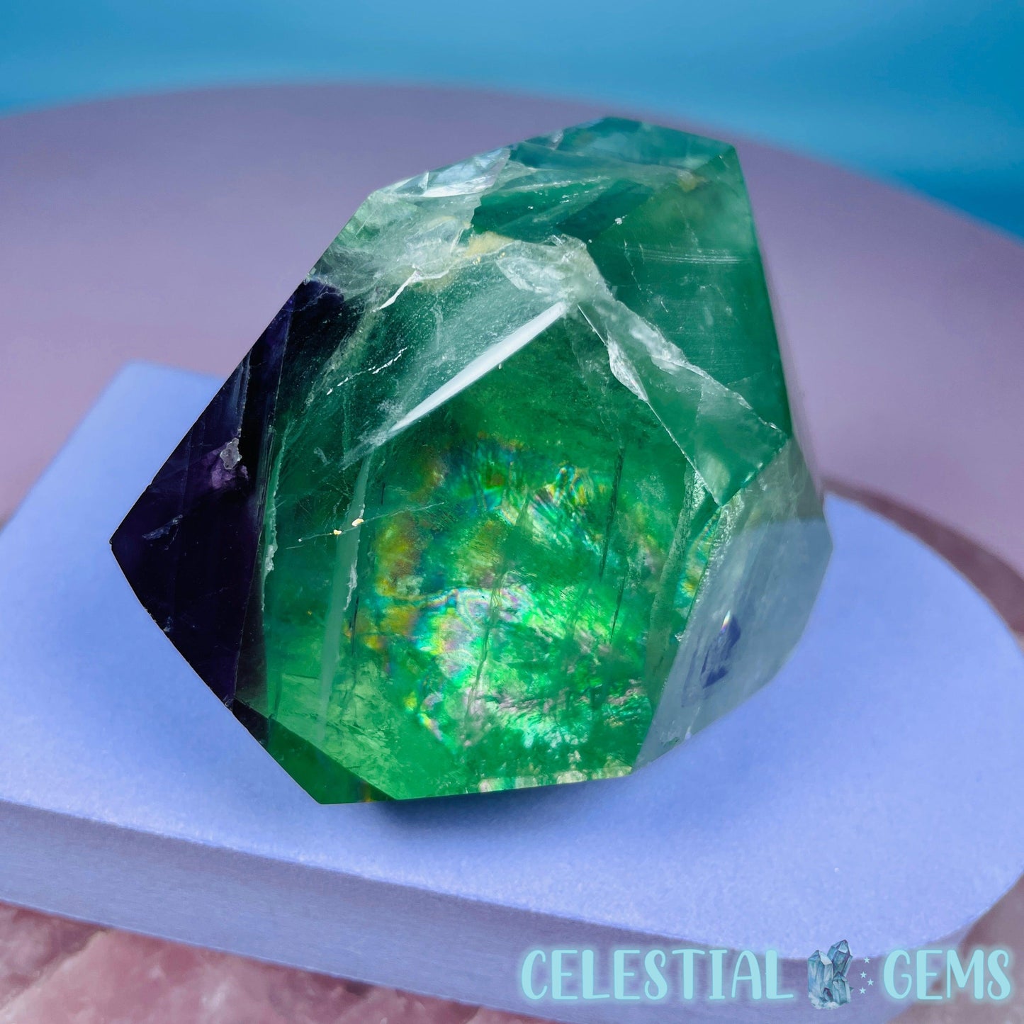 High Grade Fluorite Medium Freeform (Video)