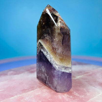 Super Seven Amethyst Small Tower
