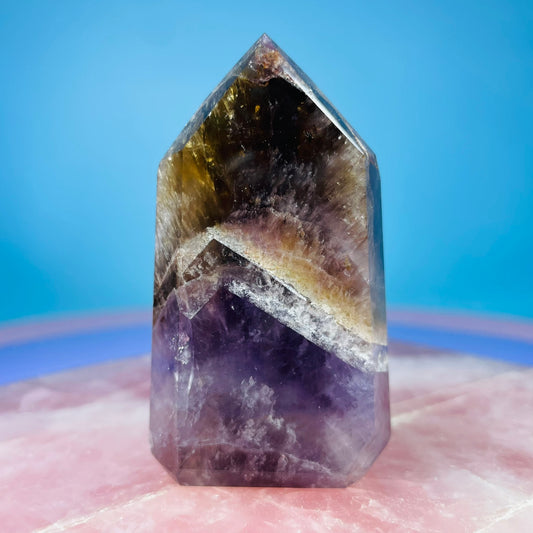 Super Seven Amethyst Small Tower