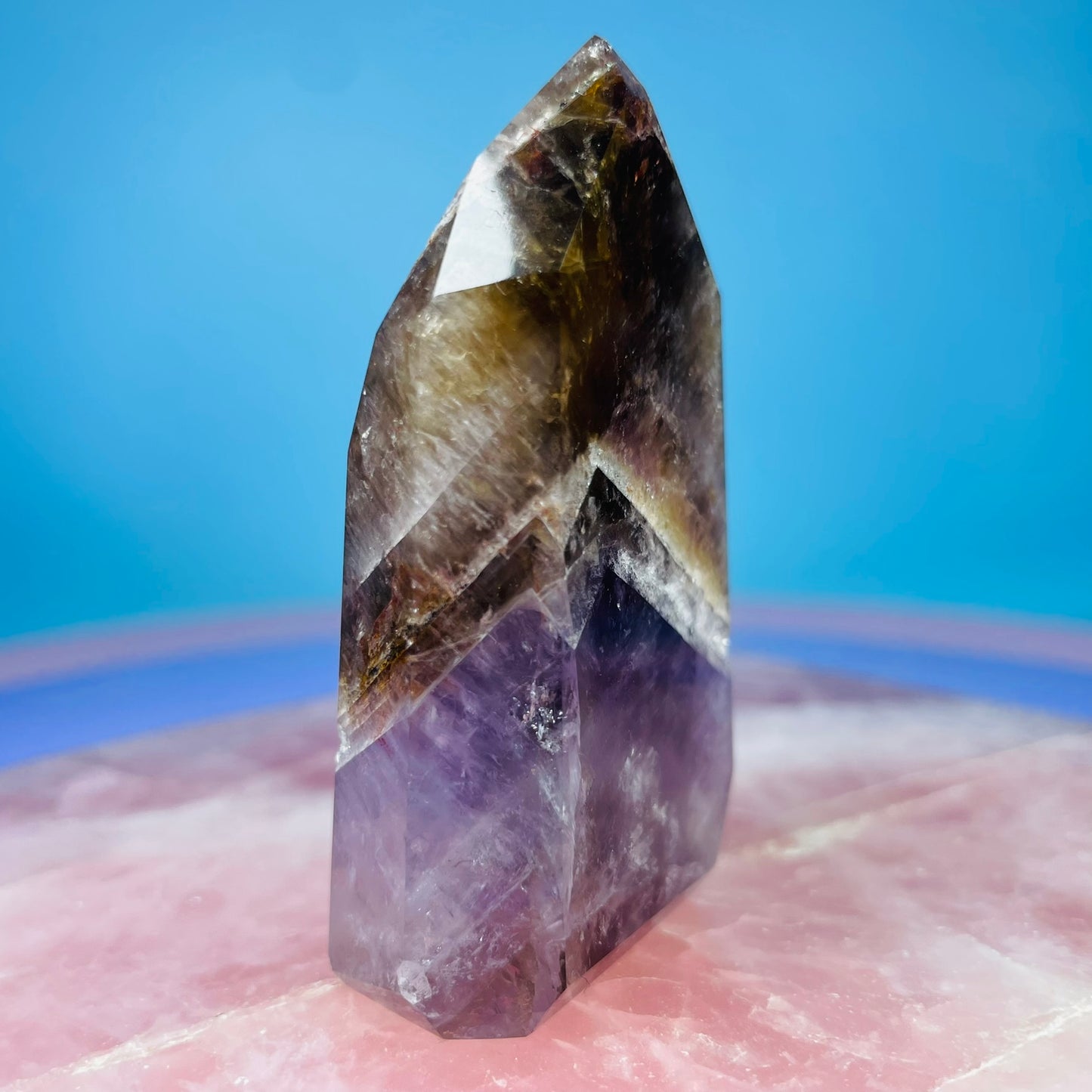 Super Seven Amethyst Small Tower
