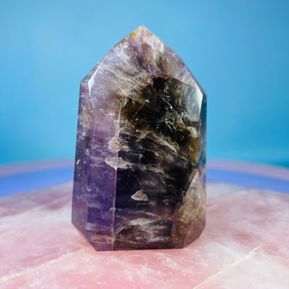 Super Seven Amethyst Small Tower