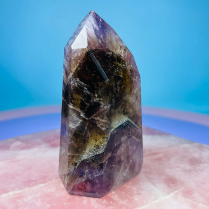 Super Seven Amethyst Small Tower