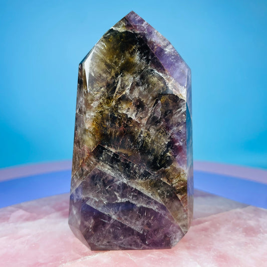Super Seven Amethyst Medium Tower