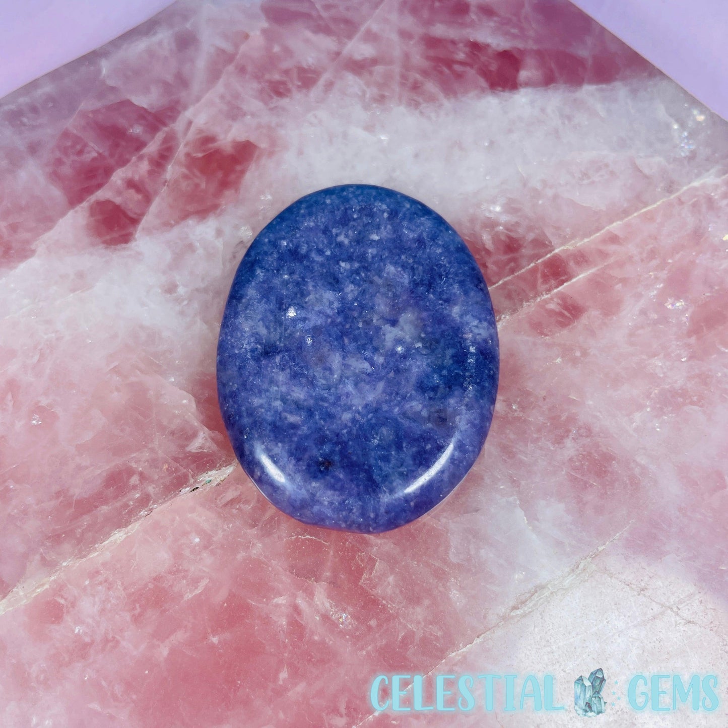 Purple Mica (Lepidolite) Worrystone