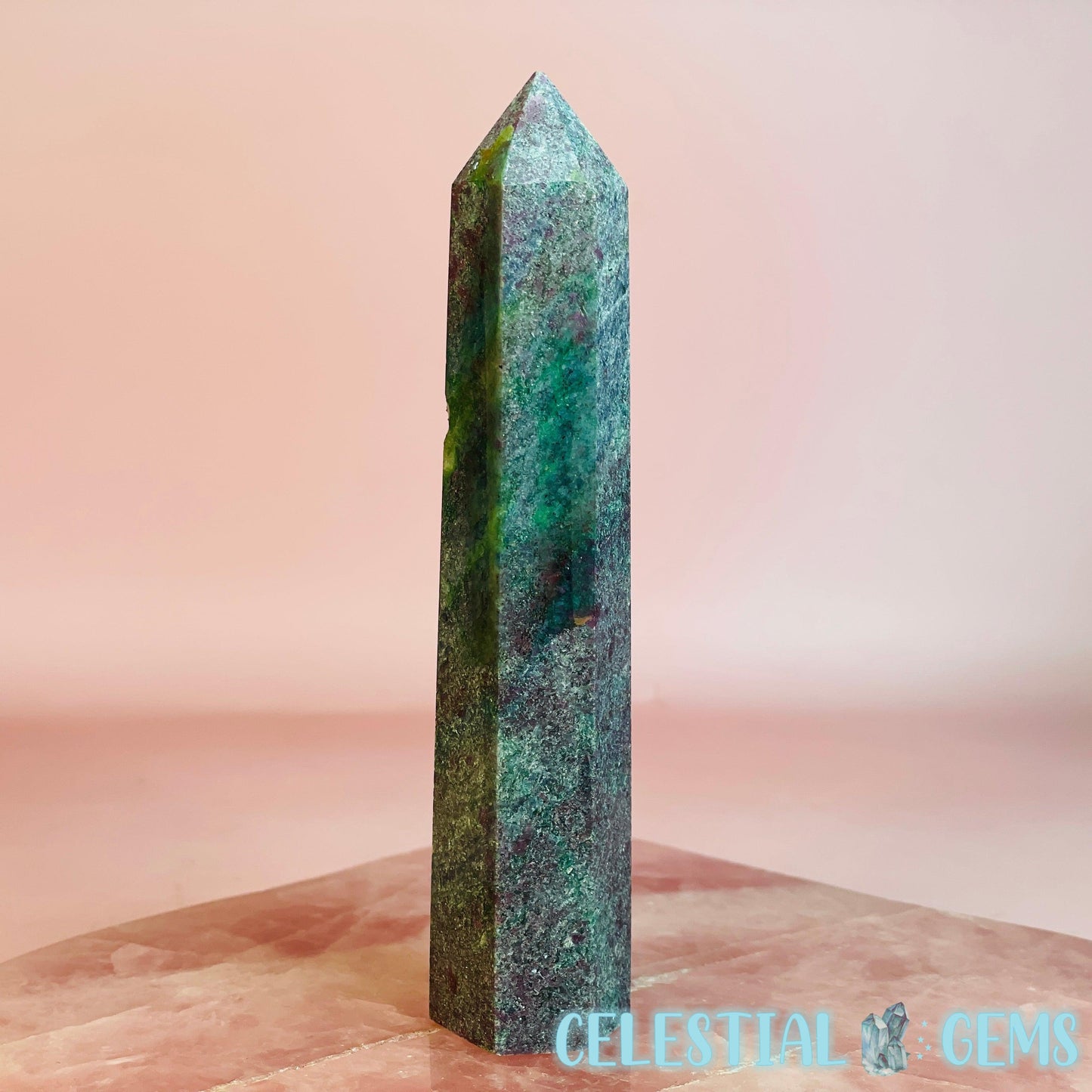 Ruby in Kyanite/Fuchsite Medium Tower