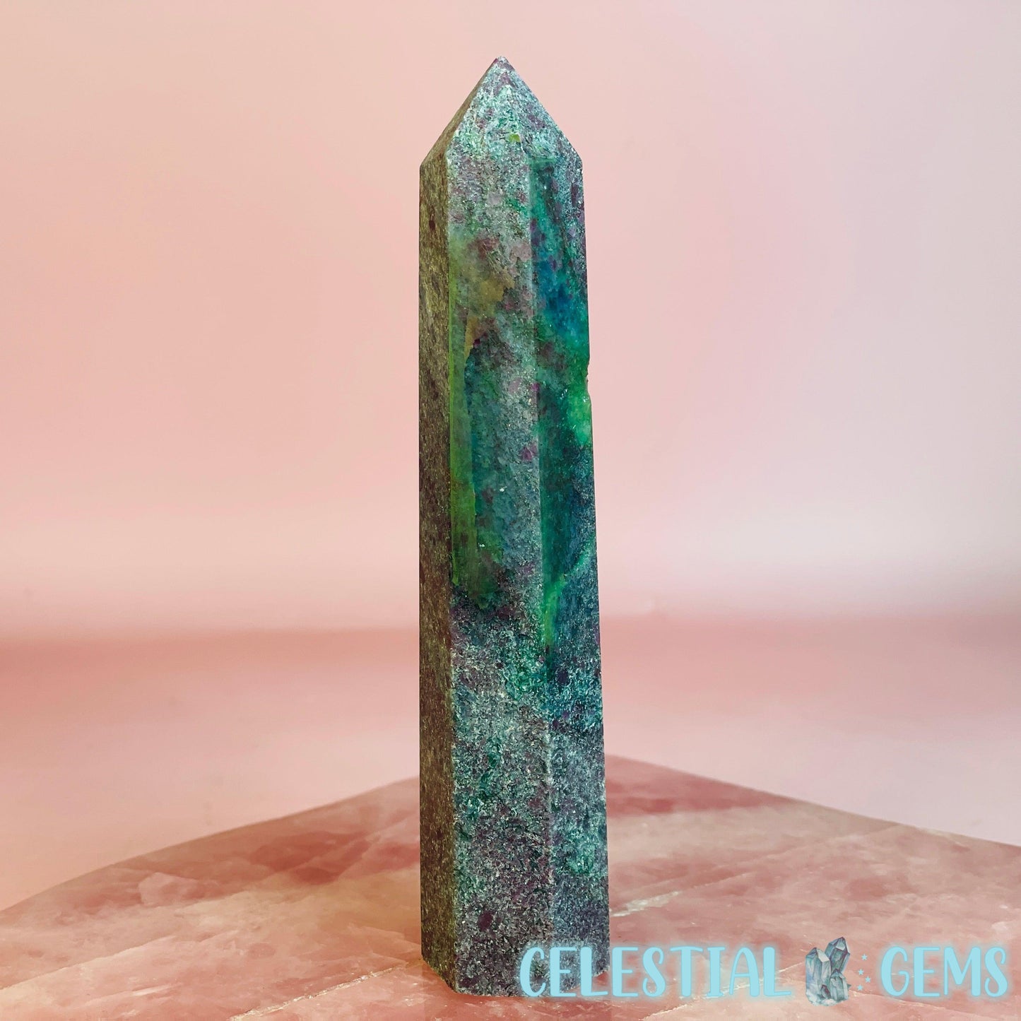 Ruby in Kyanite/Fuchsite Medium Tower