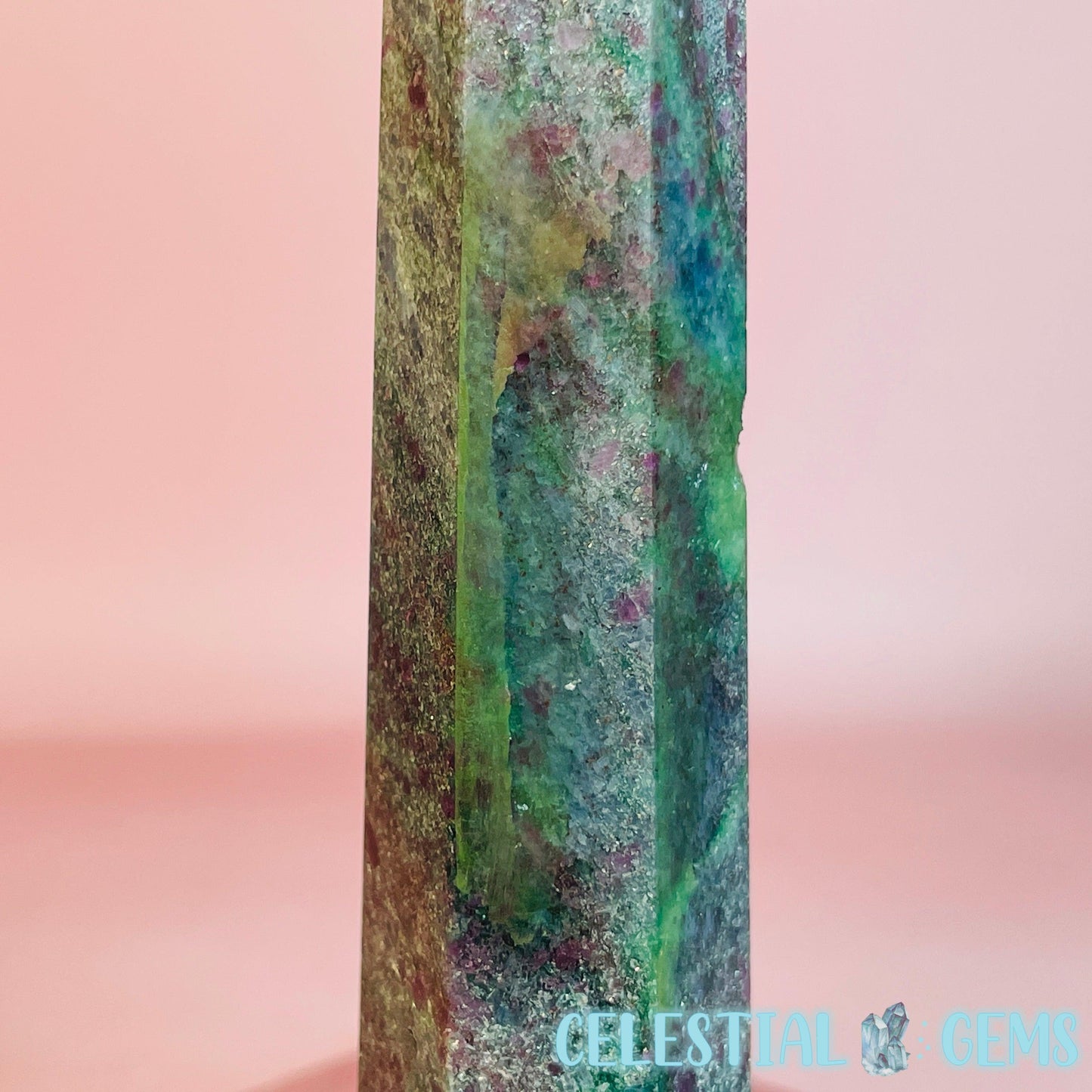 Ruby in Kyanite/Fuchsite Medium Tower