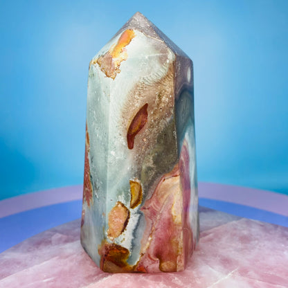 Polychrome Jasper Chunky Large Tower