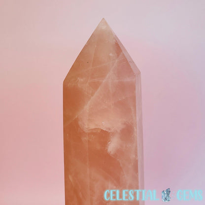 Rose Quartz Large Tower