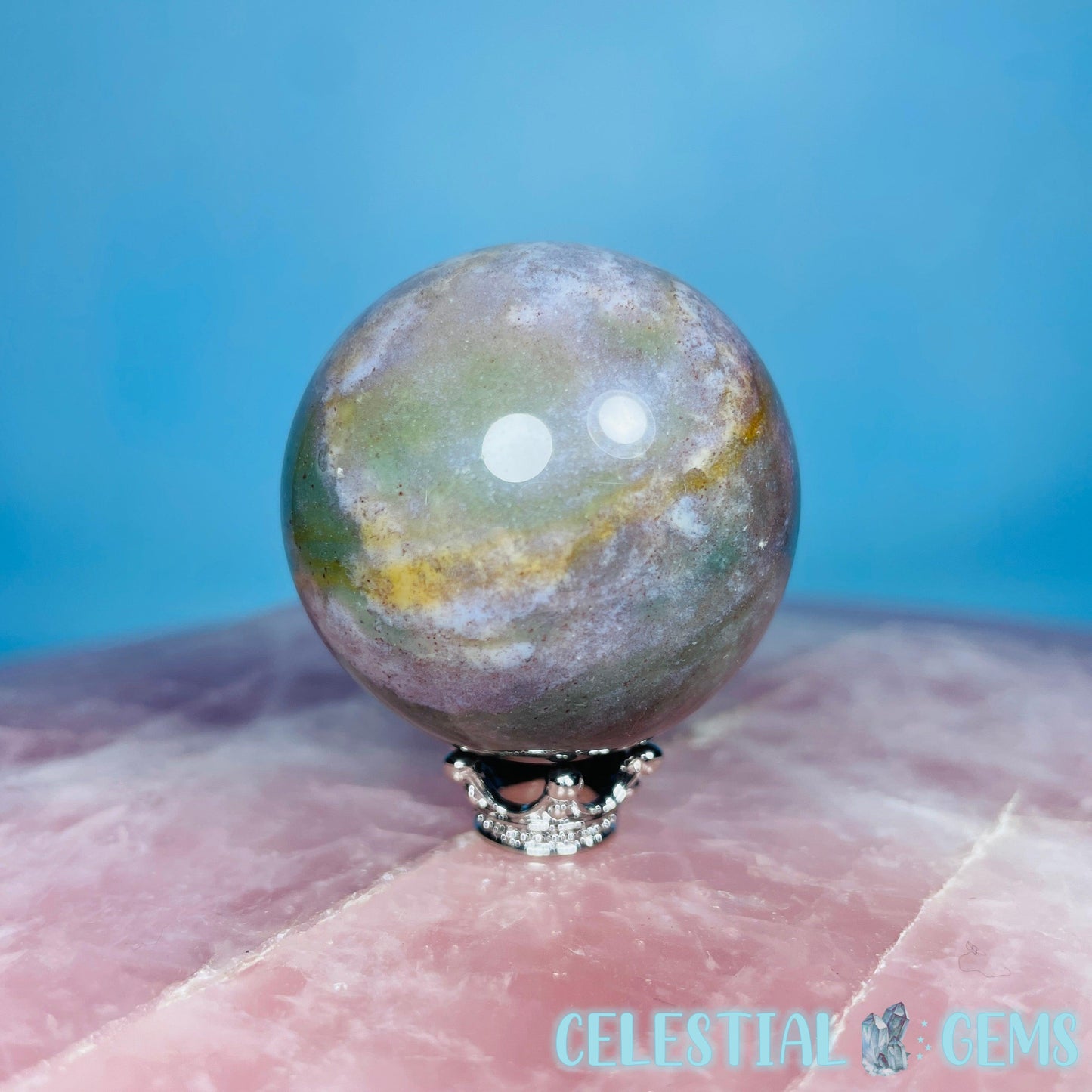 Ocean Jasper Small Sphere