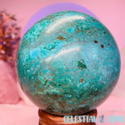 Chrysocolla XL Sphere